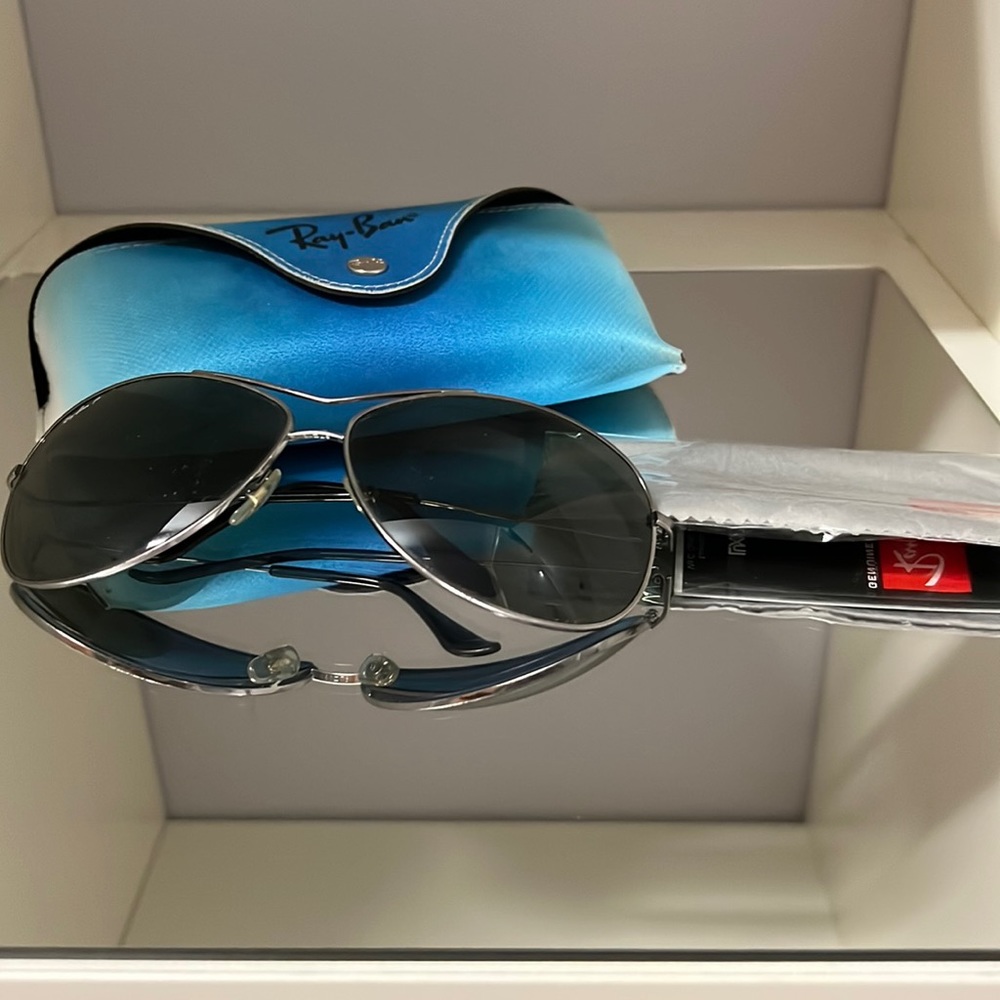 Polarized RayBan Aviator Wrap Style